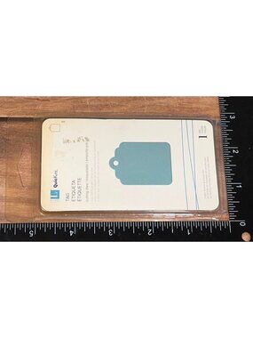 LIFESTYLE CRAFTS QUICKUTZ RS-0156 TAG CORNERS STEEL CRAFT DIE